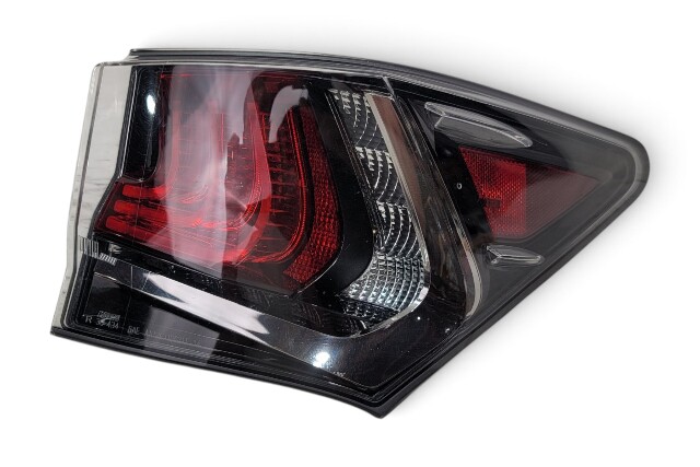 2016-2020 Lexus GS350 RH Passenger Outer LED Tail Light, 81551-30D40, F035, OEM, 2016, 2017, 2018, 2019, 2020