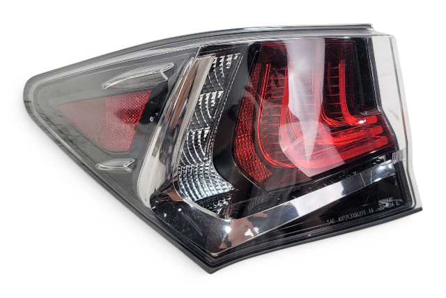 2016-2020 Lexus GS350 LH Passenger Outer LED Tail Light, 81561-30D40, F035, OEM, 2016, 2017, 2018, 2019, 2020