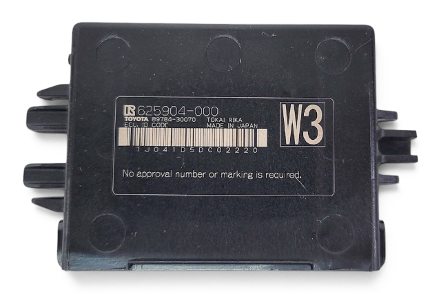 2014-2020 Lexus GS350 Keyless Entry Theft Locking Module Unit Module, 89784-30070, F035, OEM, 2014, 2015, 2016, 2017, 2018, 2019, 2020