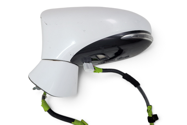 2013-2020 Lexus GS350 Left/Driver Mirror BSM White 87940-30F10-A1, F035, OEM, 2013, 2014, 2015, 2016, 2017, 2018, 2019, 2020