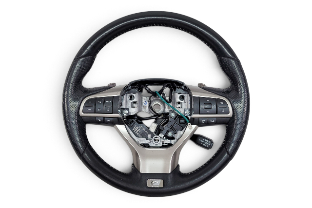 2015-2020 Lexus GS350 F-Sport Wheel Steering With Buttons, 45100-0E570-C1, F035, OEM, 2015, 2016, 2017, 2018, 2019, 2020