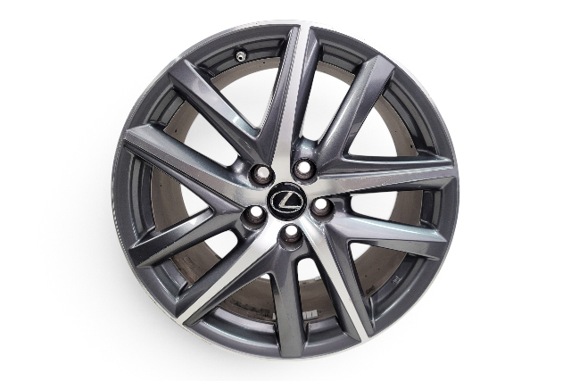 2015-2020 Lexus GS350 F Sport OEM 19x9 Rear Wheel Rim #4, 42611-30E20, F035, OEM, 2015, 2016, 2017, 2018, 2019, 2020