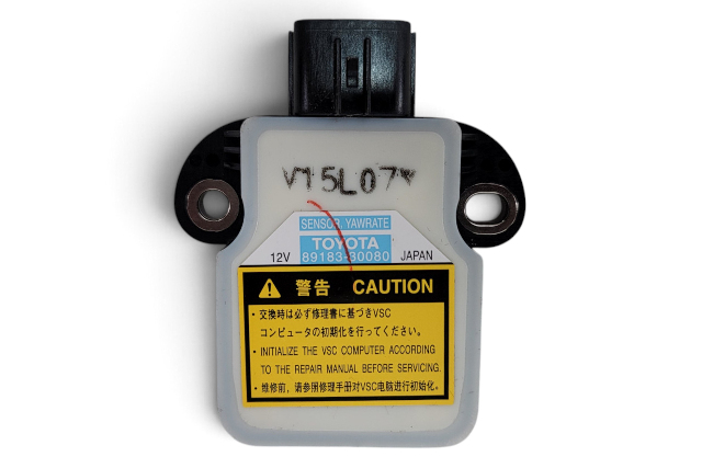 2013-2019 Lexus GS350 YAW Rate Sensor Stability Control 89183-30080, F035, OEM, 2013, 2014, 2015, 2016, 2017, 2018, 2019