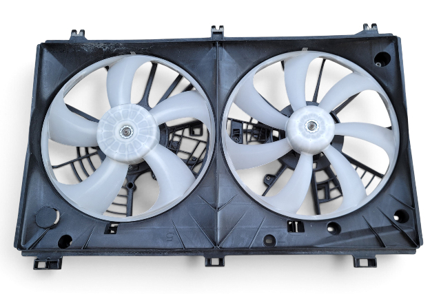 2013-2020 Lexus GS350 Cooling Fan Shroud w/Motor Assembly 16361-31410, F035, OEM, 2013, 2014, 2015, 2016, 2017, 2018, 2019, 2020