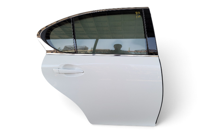 2013-2020 Lexus GS350 Rear Right/Passenger Side Door Assembly White, 67003-30651, F035, OEM, 2013, 2014, 2015, 2016, 2017, 2018, 2019, 2020