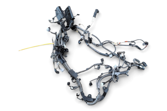201-2019 Lexus GS350 3.5L Engine Wiring Harness 82121-30K80, F035, OEM, 2015, 2016, 2017, 2018, 2019