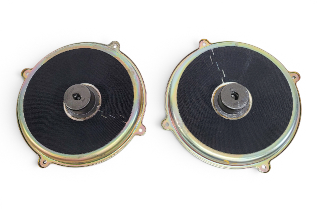 2004-2008 Mazda RX-8 RX8 Front Left/Right Door Speaker Set Bose, F152-66-960, F036, OEM, 2004, 2005, 2006, 2007, 2008