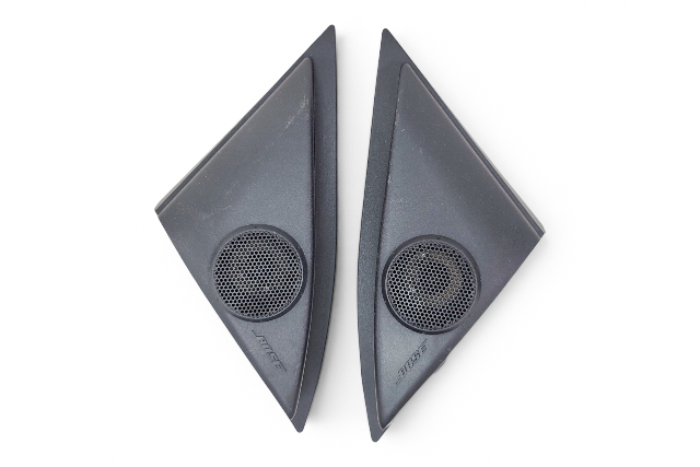2004-2008 Mazda RX-8 RX8 Front Right/Left Door Tweet Speaker Bose Set, F154-66-960, F036, OEM, 2004, 2005, 2006, 2007, 2008