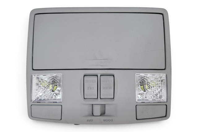 2004-2008 Mazda RX-8 RX8 Overhead Console Grey GK2A-69-970H-77, F036, OEM, 2004, 2005, 2006, 2007, 2008