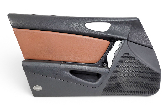 2004-2008 Mazda RX-8 RX8 Door Panel Lining Front Left/Driver Brown/Black FE04-68-450E-23, F036, OEM, 2004, 2005, 2006, 2007, 2008