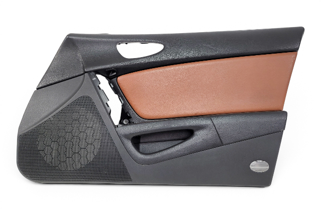 2004-2008 Mazda RX-8 RX8 Door Panel Lining Front Right/Passenger Brown/Black FE04-68-420D-23, F036, OEM, 2004, 2005, 2006, 2007, 2008