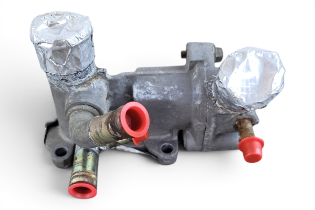 2004-2008 Mazda RX-8 RX8 Cooling Thermostat Housing w/Cover N3H1-15-170C, F036, OEM, 2004, 2005, 2006, 2007, 2008