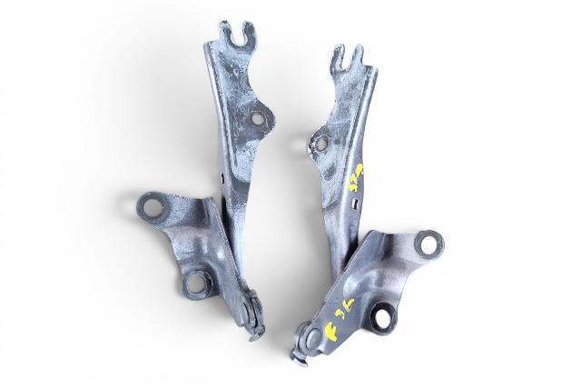 2004-2011 Mazda RX-8 RX8 Hood Hinge Left/Right 2 Piece Set Kit Gray F151-52-410C, F036, OEM, 2004, 2005, 2006, 2007, 2008, 2009, 2010, 2011