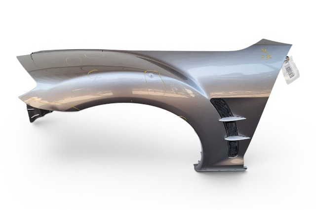2004-2008 Mazda RX-8 RX8 Front Left/Driver Side Fender Silver, FEY2-52-200, F036, OEM, 2004, 2005, 2006, 2007, 2008