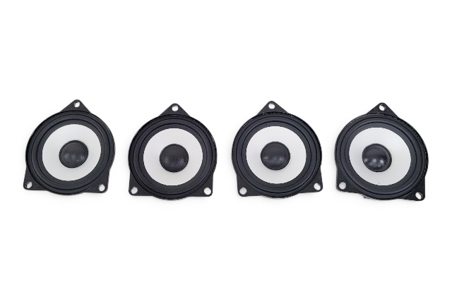 2003-2008 BMW Z4 E85 Front/Rear Top HiFi Midrange Speaker Set(4) 65-12-6-915-838, F038, OEM, 2003, 2004, 2005, 2006, 2007, 2008