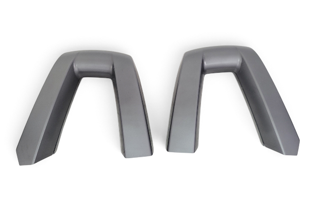 2005-2008 BMW Z4 E85 Rear Roll Bar Seat Belt Trim Cover Left/Right, 51-43-7-055-440, 51-43-7-055-439, F038, OEM, 2005, 2006, 2007, 2008