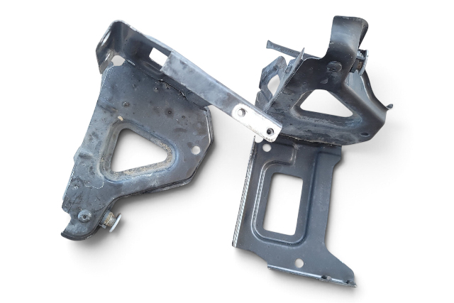 2003-2008 BMW Z4 E85 E86 Headlight Brackets Right/Left, 51-71-7-197-211, 51-71-7-197-212, F038, OEM, 2003, 2004, 2005, 2006, 2007, 2008