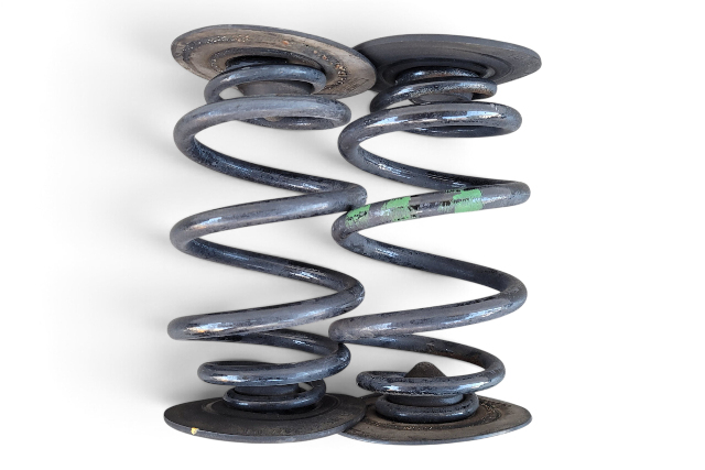 2003-2008 BMW Z4 E85 E86 Rear Coil Springs Pair, 33-53-7-760-605, F038, OEM, 2003, 2004, 2005, 2006, 2007, 2008, 2009