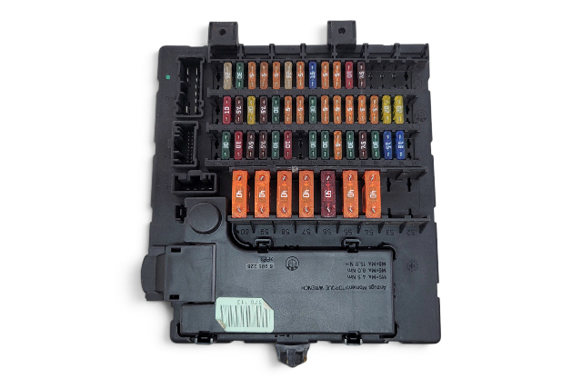 2003-2008 BMW Z4 E85 Interior Under Dash Fuse Box, 61-14-8-384-629, F038, OEM, 2003, 2004, 2005, 2006, 2007, 2008