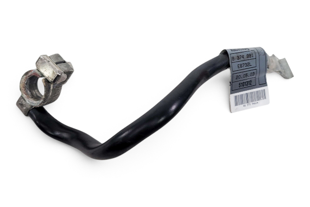 2003-2008 BMW Z4 E85 Battery Cable Wire Ground Negative 3.0L 61-12-8-373-946, 8 374 991, F038, OEM, 2003, 2004, 2005, 2006, 2007, 2008