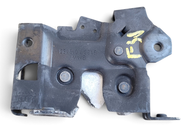 2003-2005 BMW Z4 E85 Hood Lock Latch Assembly, 51-23-7-016-183, F038, OEM, 2003, 2004, 2005