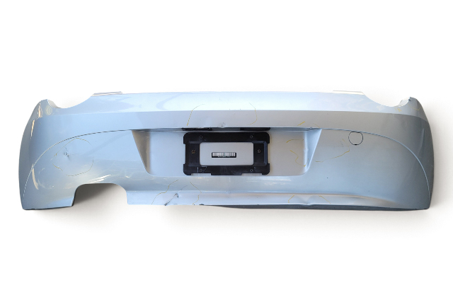 2003-2005 BMW Z4 E85 Rear Bumper Face Cover Upper/Lower Silver, 51-12-7-055-468, F038, OEM, 2003, 2004, 2005