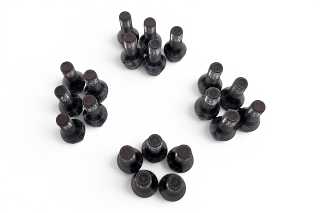 2006-2010 BMW 650i E63 E64 Wheel Lug Bolts Set (20 Pieces) 36-13-6-781-150, F039, OEM, 2006, 2007, 2008, 2009, 2010