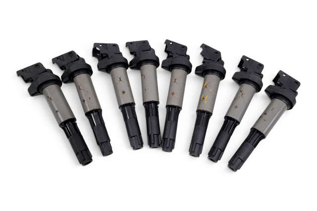 2006-2010 BMW 650i Ignition Ignitor Coil Plug Set(8) 4.8L 12-13-5-A06-753, F039, OEM, 2006, 2007, 2008, 2009, 2010