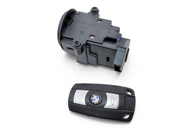 2006-2010 BMW 650i Ignition Start Lock Switch w/ Key Fob, 66-12-6-986-583, F039, OEM, 2006, 2007, 2008, 2009, 2010