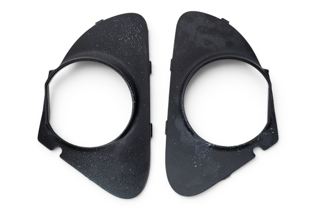 2006-2010 BMW 650i Fog Light Lamp Cover Left/Right Set, 51-11-7-055-525, F039, OEM, 2006, 2007, 2008, 2009, 2010