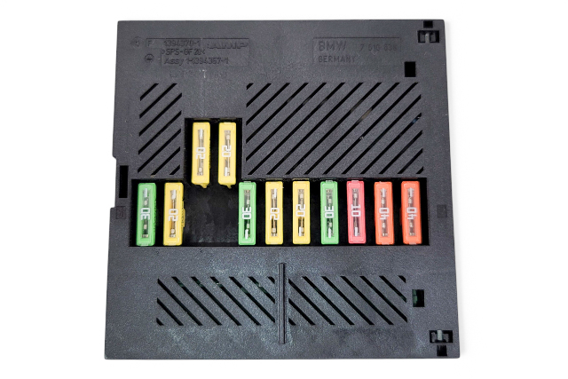 2006-2010 BMW 650i Integrated Power Supply IVM Fuse Relay Module, 12-52-7-510-638, F039, OEM, 2006, 2007, 2008, 2009, 2010