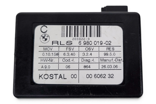 2006-2010 BMW 650i Rain and Light Sensor Module, 61-35-6-980-019, 61-35-9-120-309, F039, OEM, 2006, 2007, 2008, 2009, 2010