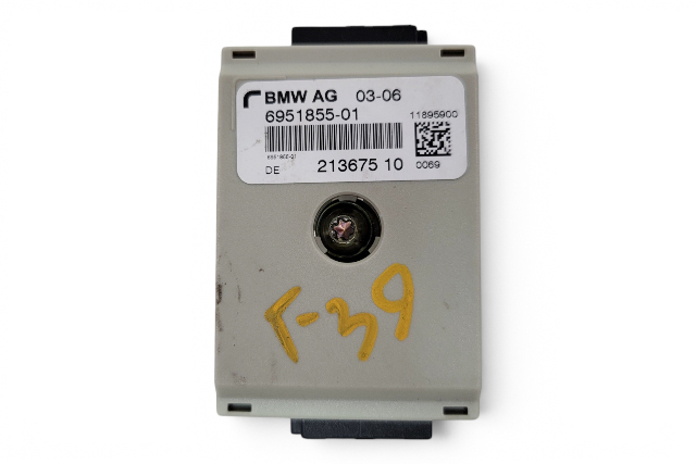 2006-2010 BMW 650i Radio Antenna Signal Suppression Filter Module Computer, 65-20-9-167-117, 65-20-6-951-855, F039, OEM, 2006, 2007, 2008, 2009, 2010