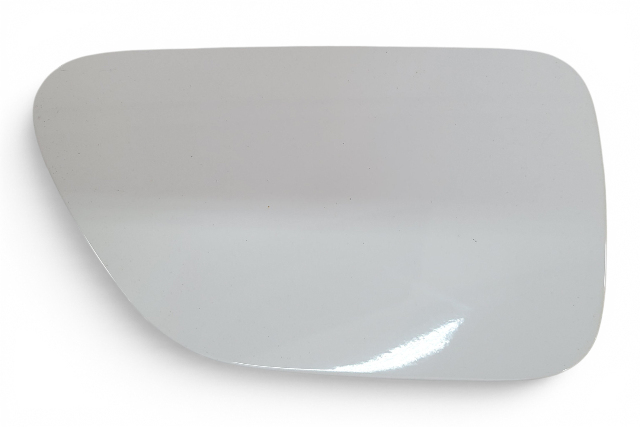 2006-2010 BMW 650i Fuel Filler Gas Lid Door Alpine White, 51-17-7-011-342, F039, OEM, 2006, 2007, 2008, 2009, 2010