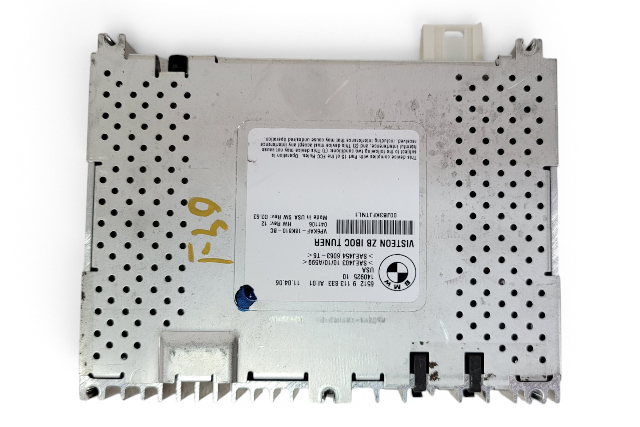2006-2010 BMW 650i E64 Convertible HD Radio IBOC Tuner Module, 65-12-9-119-363, F039, OEM, 2006, 2007, 2008, 2009, 2010