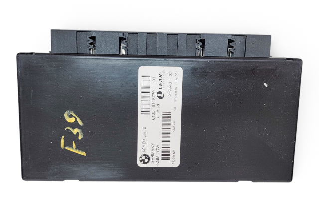 2006-2010 BMW 650i E63 E64 KGM Body Gateway Control Module, 61-35-9-118-730, F039, OEM, 2006, 2007, 2008, 2009, 2010