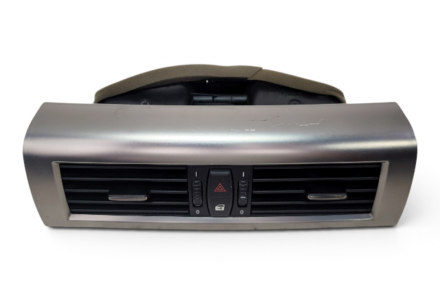 2006-2008 BMW 650i E63 E64 Center Dash Air Vent Hazard Switch, 64-22-7-009-275, F039, OEM, 2006, 2007, 2008