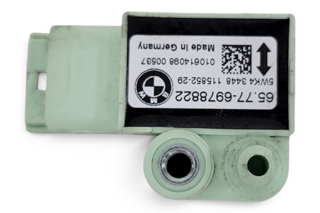 2006-2010 BMW 650i Front Door Side Impact Airbag Sensor, 65-77-6-978-822, F039, OEM, 2006, 2007, 2008, 2009, 2010