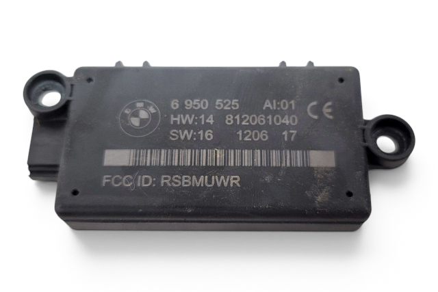 2006-2010 BMW 650i Central Locking Alarm System Control Module Rear Right, 65-75-6-950-525, F039, OEM, 2006, 2007, 2008, 2009, 2010