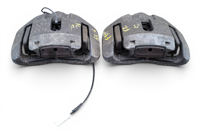 2006-2010 BMW 650i E63 E64 Front Left Right Brake Caliper Set, 34-11-6-756-304, 34-11-6-756-303, F039, OEM, 2006, 2007, 2008, 2009, 2010