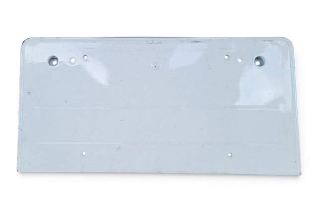 2006-2007 BMW 650i E63 E64 Front License Plate Bracket Holder, 51-11-7-115-711, F039, OEM, 2006, 2007