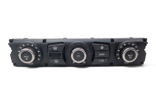 2006-2007 BMW 650i E63 E64 AC Heater Climate Temperature Control, 64-11-6-988-505, F039, OEM, 2006, 2007
