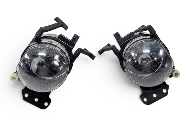 2006-2007 BMW 650i E63 E64 Left Right Front Fog Light Lamp Set, 63-17-6-910-791, 63-17-6-910-792, F039, OEM, 2006, 2007