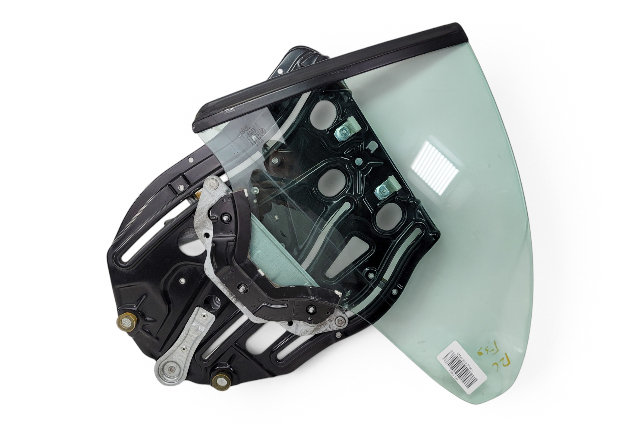 2006-2010 BMW 650i E64 Left Rear Quarter Window Glass Regulator, 51-35-7-186-643, F039, OEM, 2006, 2007, 2008, 2009, 2010
