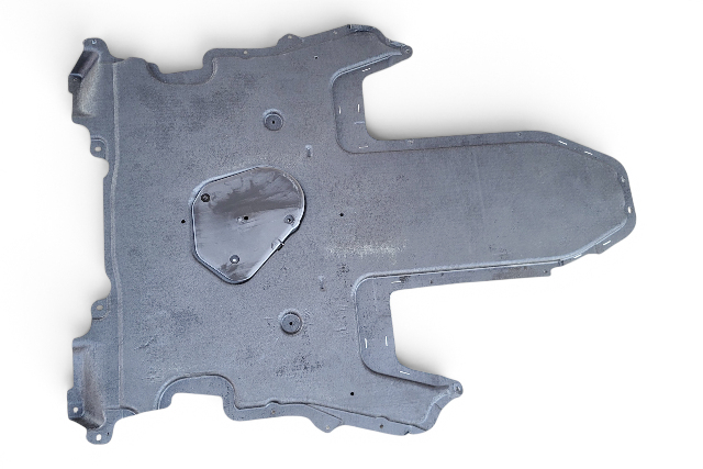 2006-2010 BMW 650i E63 E64 Center Underbody Belly Pan Splash Shield, 51-75-7-180-521, F039, OEM, 2006, 2007, 2008, 2009, 2010