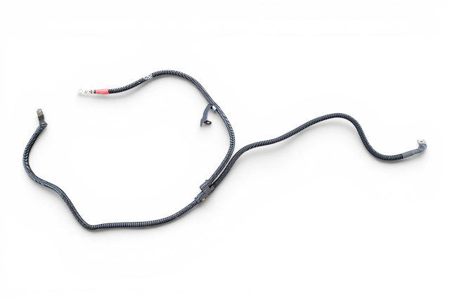 2006-2010 BMW 650i E63 E64 Positive Battery Alternator Starter Cable, 12-42-7-545-877, F039, OEM, 2006, 2007, 2008, 2009, 2010