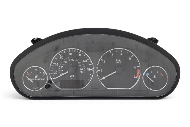 2001-2002 BMW Z3 Instrument Panel Speedometer Meter 80K Miles, 62-11-6-901-516, F040, OEM, 2001, 2002