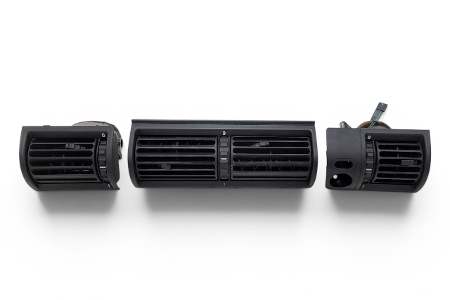 1996-2002 BMW Z3 Dash A/C Air Vent Right/Center/Left Instrument Panel, 64-22-8-397-715, 64-22-8-397-716, F040, OEM, 1996, 1997, 1998, 1999, 2000, 2001, 2002