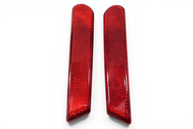 1996-2002 BMW Z3 Rear Right/Left Bumper Reflector Marker, 63-14-8-381-253, 63-14-8-381-254 F040, OEM, 1996, 1997, 1998, 1999, 2000, 2001, 2002