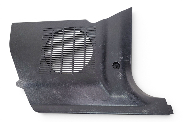 1996-2002 BMW Z3 Roadster Front Right Passenger Kick Panel Speaker Trim Cover 51-43-8-397-544, F040, OEM, 1996, 1997, 1998, 1999, 2000, 2001, 2002